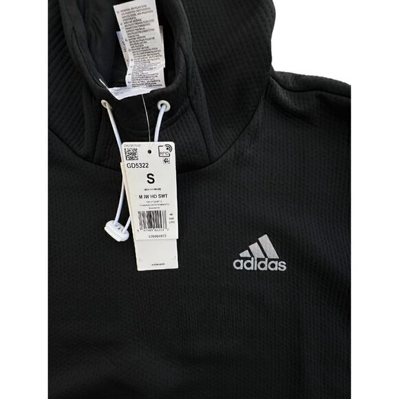 Men's Adidas Intuitive Warmth Hooded Sweatshirt, Small - Picture 6 of 7